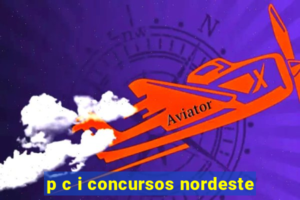 p c i concursos nordeste